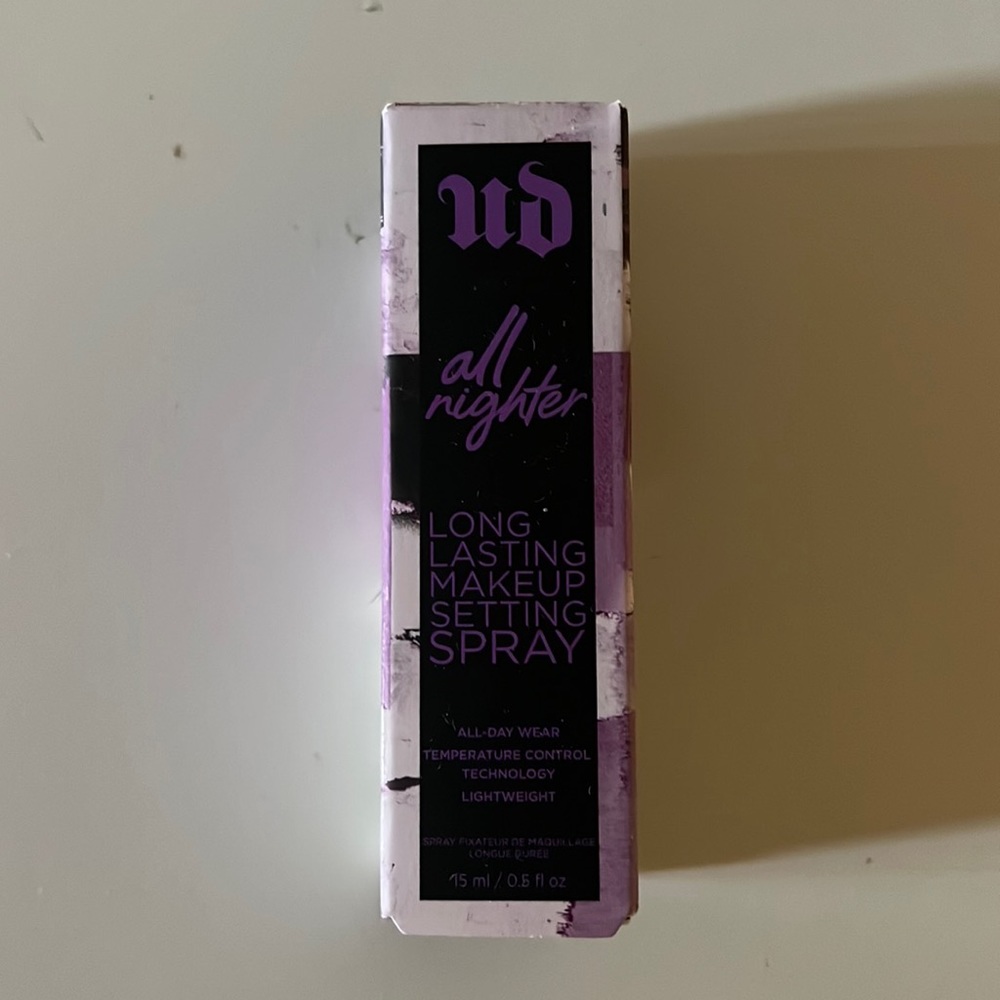 All nighter spray